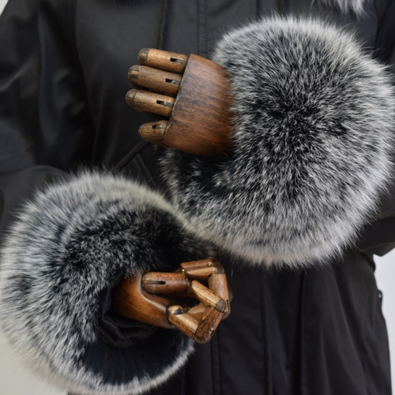 Winter Clothing Pk - Fox Fur Cuffs For Women Whole