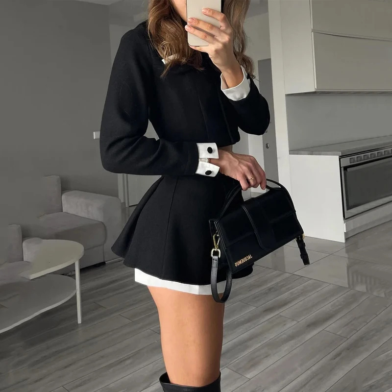 TARUXY Tweed Shorts Skirt Two  - огляд і ціна Winter Clothing Pk