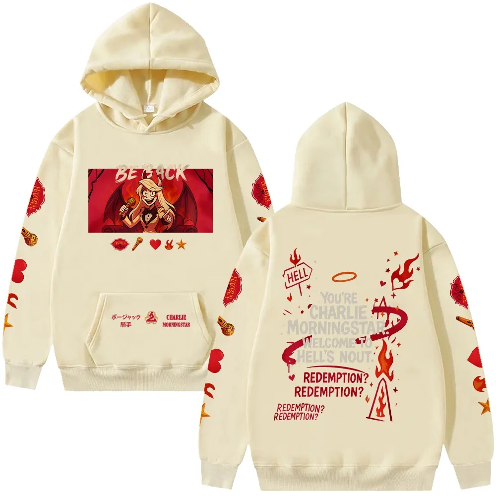Hazbin Hotel Oversized Unisex  - огляд і ціна Winter Clothing Gift Ideas