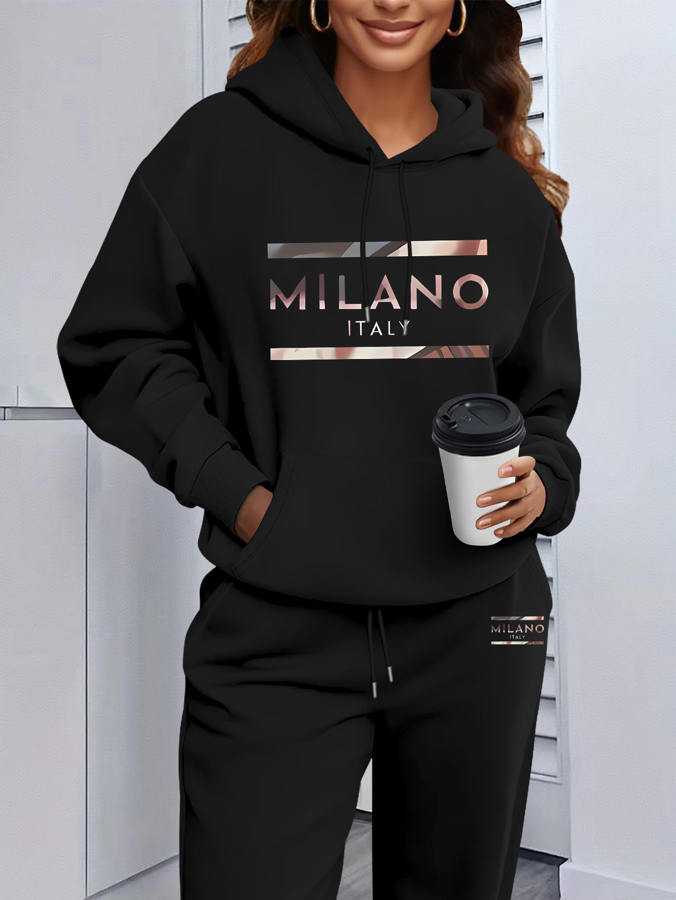 2026 Womens Print Hooded Sweat - огляд і ціна Winter Clothing For Women