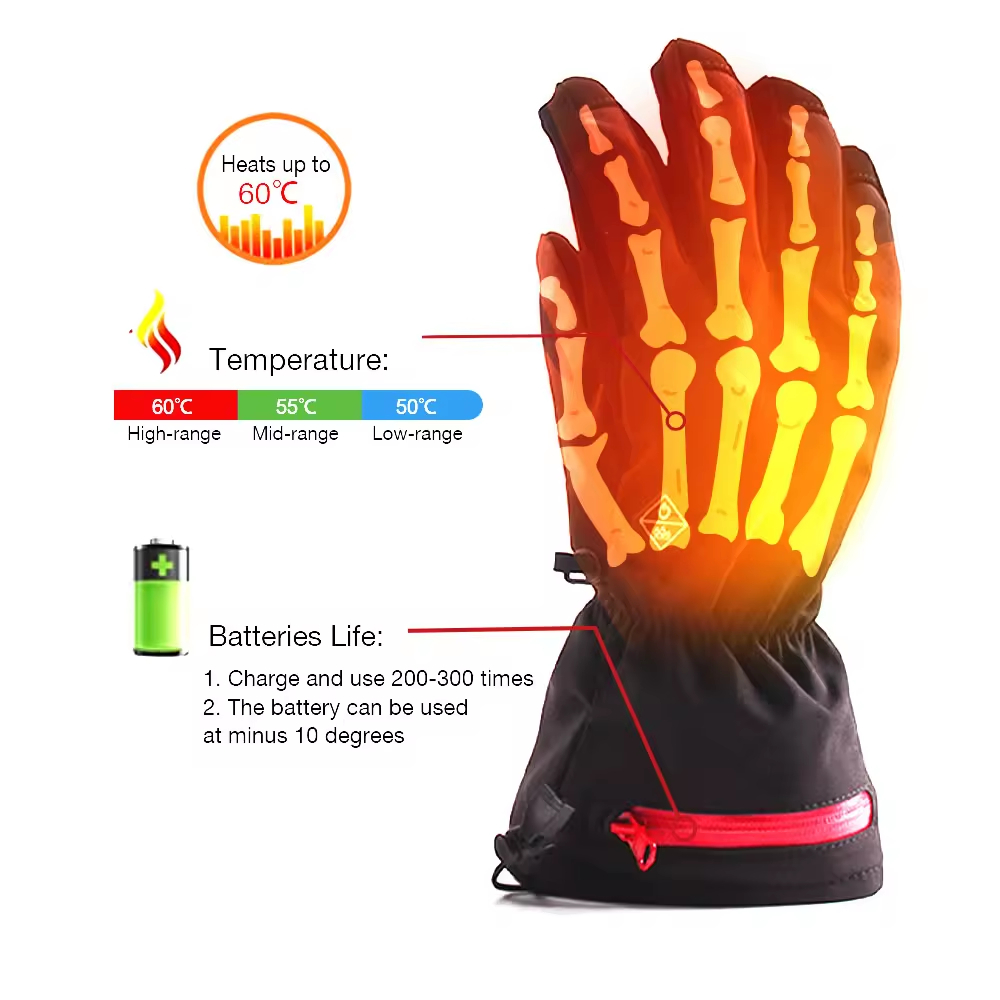 2026 Custom Electric Heated Gl - огляд і ціна Heated Gloves Electric