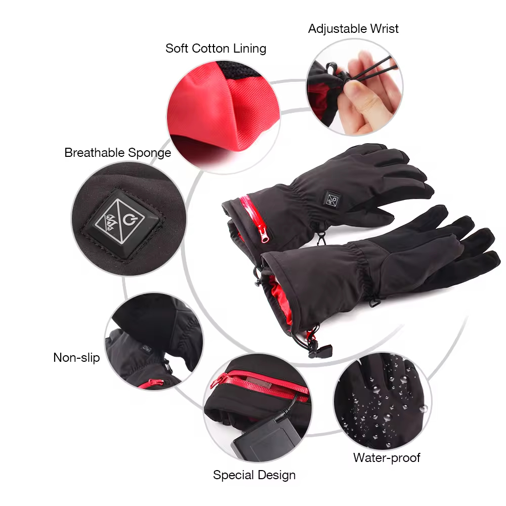 2026 Custom Electric Heated Gl - огляд і ціна Heated Gloves Electric