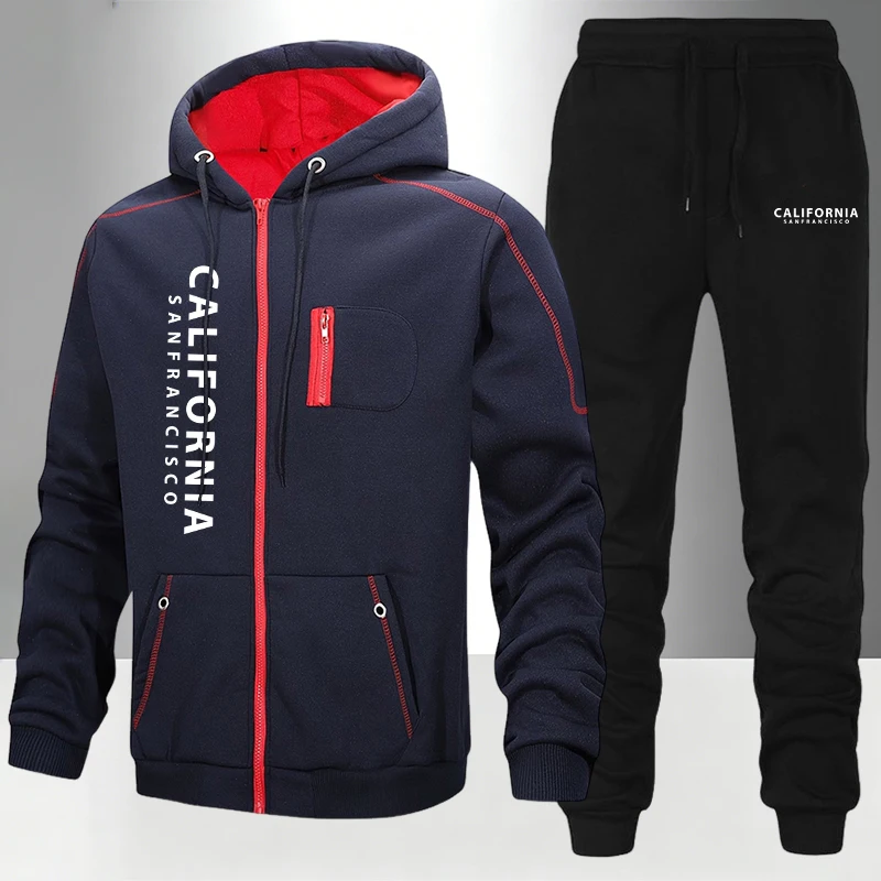 Men's Tracksuit Casual Hoodie  - огляд і ціна Winter Clothing Pk