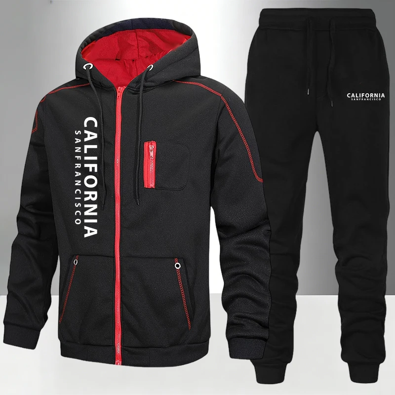 Men's Tracksuit Casual Hoodie  - огляд і ціна Winter Clothing Pk