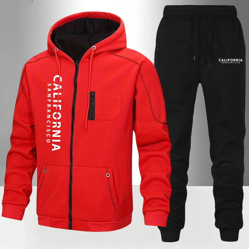 Men's Tracksuit Casual Hoodie  - огляд і ціна Winter Clothing Pk