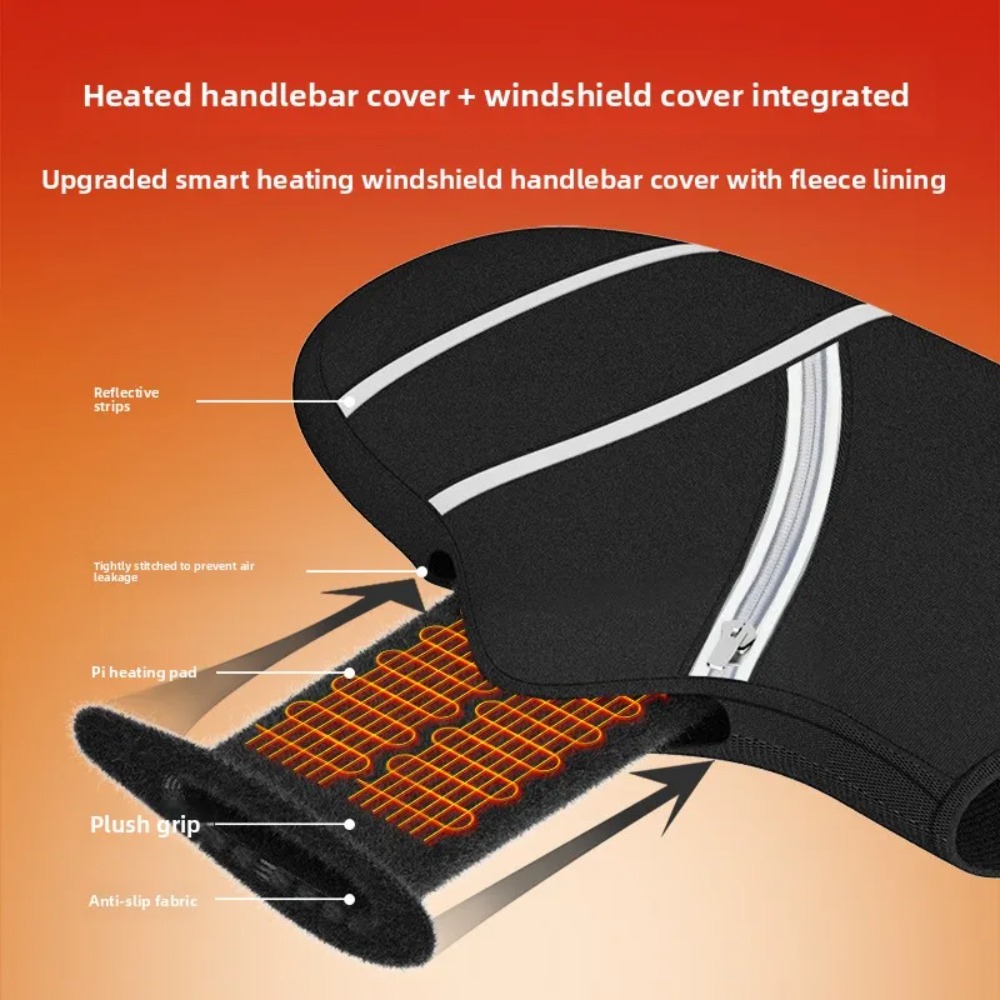 Motorcycle Handlebar Covers Wi - огляд і ціна Heated Gloves Electric